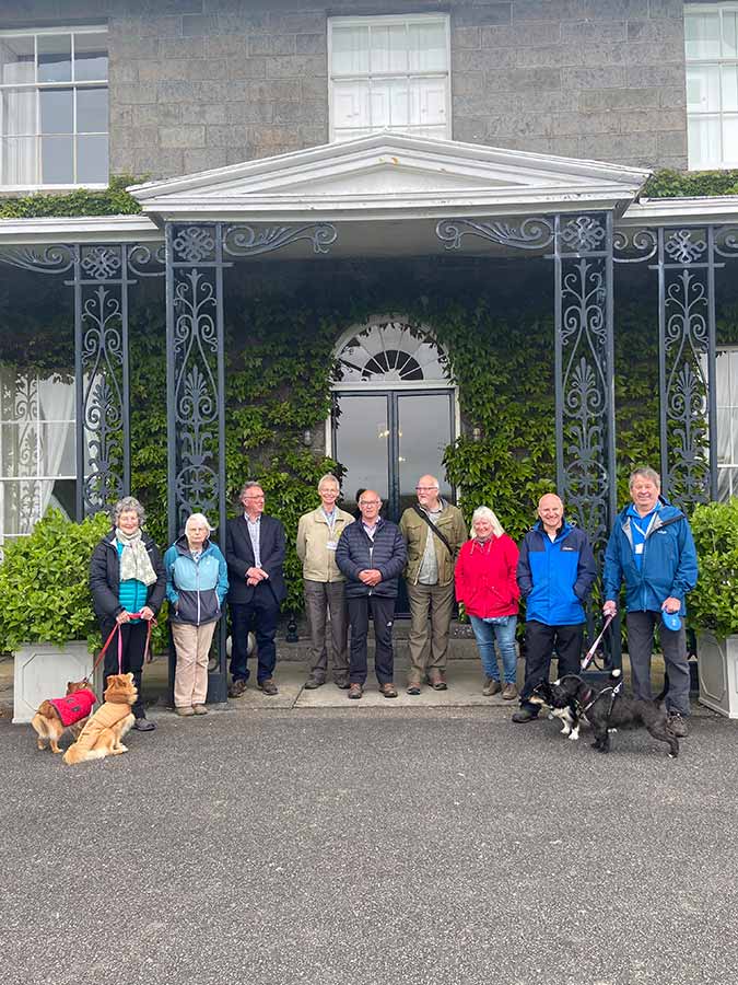 PGG visit to Plas Nanhoron, a Regency mansion on the Llyn peninsula.